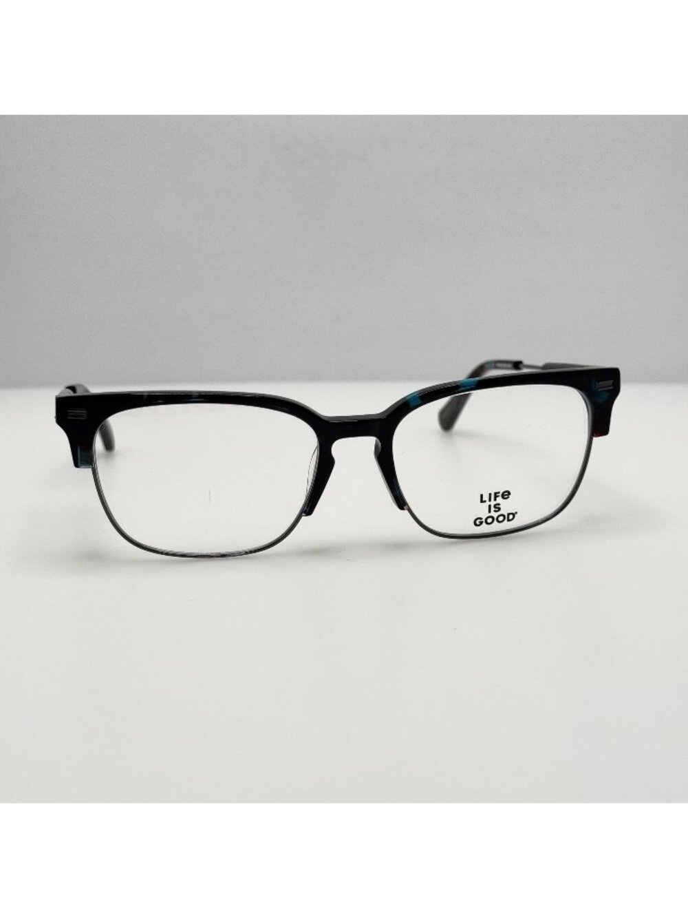 Life Is Good Eyeglasses Eye Glasses Frames Charley Tortoise Blue 52-17-135